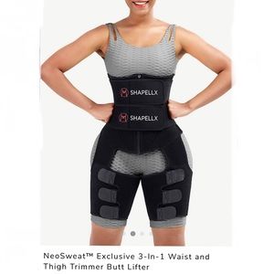 3-In-1 Waist and Thigh Trimmer Butt Lifter
